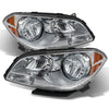 9026027 Xtune fits Chevy 08-20 Malibu 2012 Crystal Headlights Chrome HD-JH-CMA