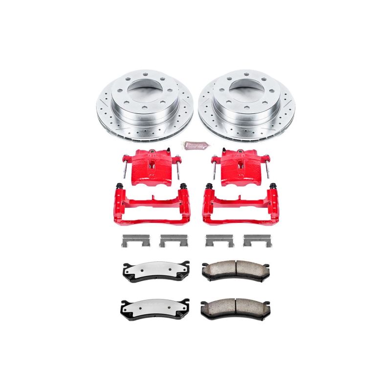 PowerStop KC5190-36 03-05 fits GMC Yukon XL 2500 Rear Z36 Truck&Tow Kit w/Cals
