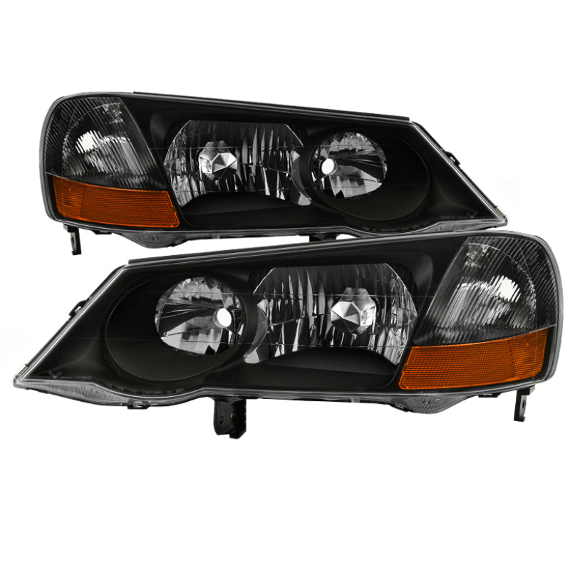 SPYDER 9036347 xTune fits Acura TL HID Model Only OEM Style headlights Black
