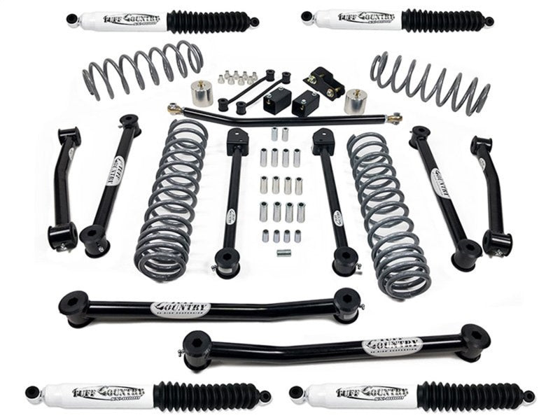 Tuff Country 44100KN 18-23 fits Jeep Wrangler JLU (4 door Models Only) 4in Lift Kit (SX8000 Shocks)