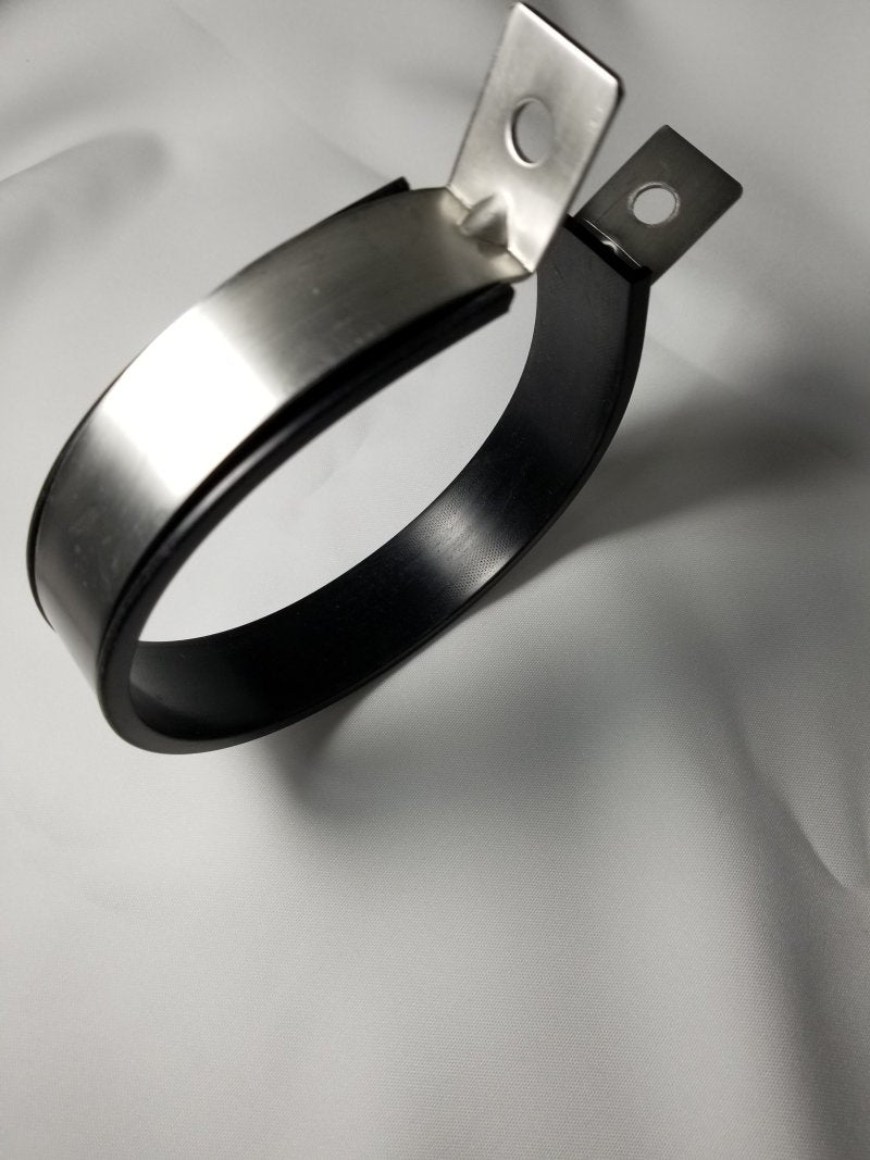 Ticon 108-00500-0116 Industries 4.6in Canister w/ EPDM Rubber Muffler Strap