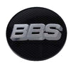 BBS 10.02.3604 Center Cap 70.6mm Carbon/Silver (5-tab)