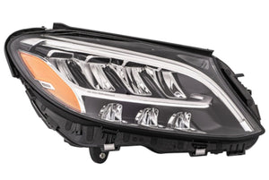 Hella LA013063561 19-20 fits Mercedes-Benz C Class Headlamp Rh W/O Led Module
