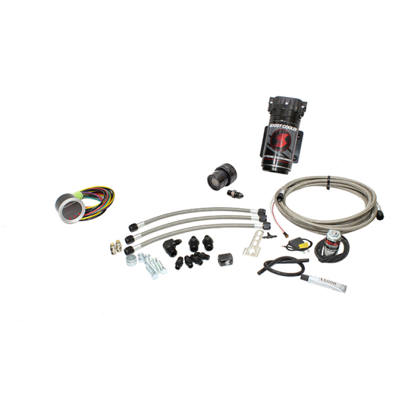 Snow Performance SNO-210-BRD-T Stg 2 Boost Cooler F/I Prog. Water Injection Kit (SS Braided 4AN Fitting) - No Tank