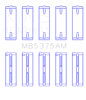 KING KINGMB5375AM0.5 fits KING MB5375AM0.5 Engine Bearings fits Toyota 2Zzge (S