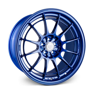 Enkei 3658956540BL NT03+M 18x9.5 5x114.3 40mm Offset 72.6mm Bore Victory Blue Wheel G35/350z (MOQ 40)