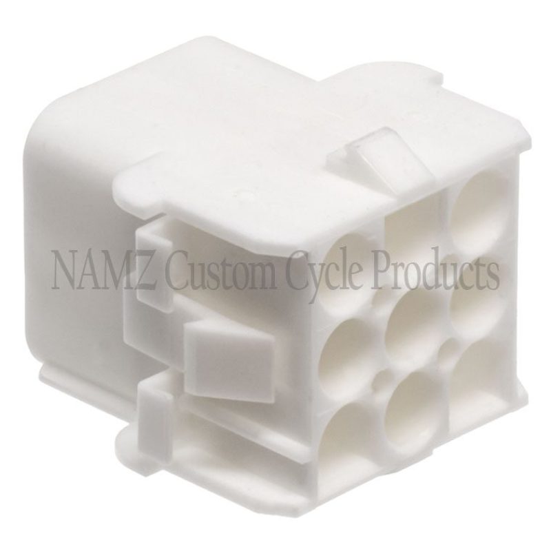 NAMZ NA-350782-1 AMP Mate-N-Lock 9-Position Male Wire Cap Connector w/Wire Seal