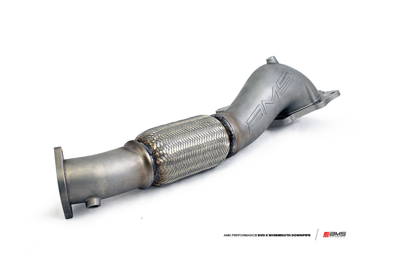 AMS AMS.04.05.0001-1 Performance fits Mitsubishi 08-15 EVO X Widemouth Downpipe w/Turbo Outlet Pipe