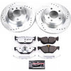 PowerStop K044-26 2006 fits BMW 325i Rear Z26 Street Warrior Brake Kit
