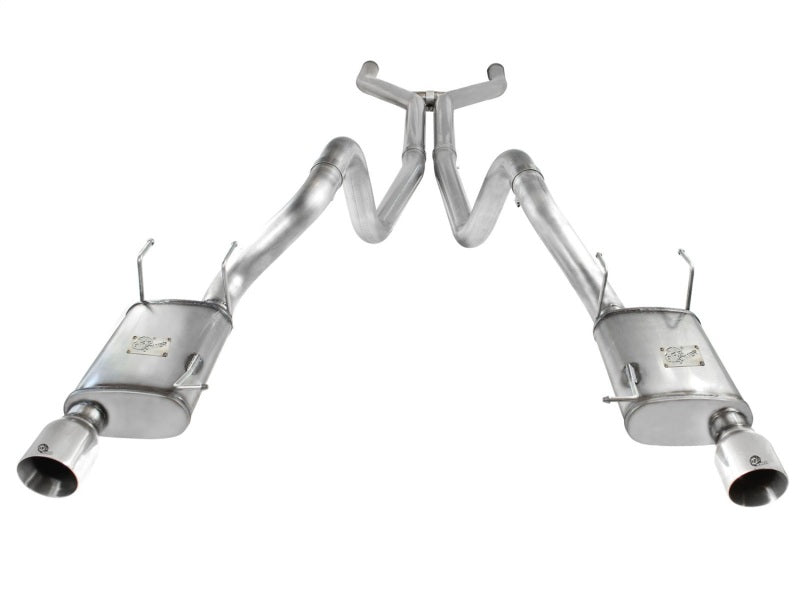 AFE 49-43049-P rce XP Cat-Back Exhaust 3in SS w/ Polished Tips 11-14 fits Ford