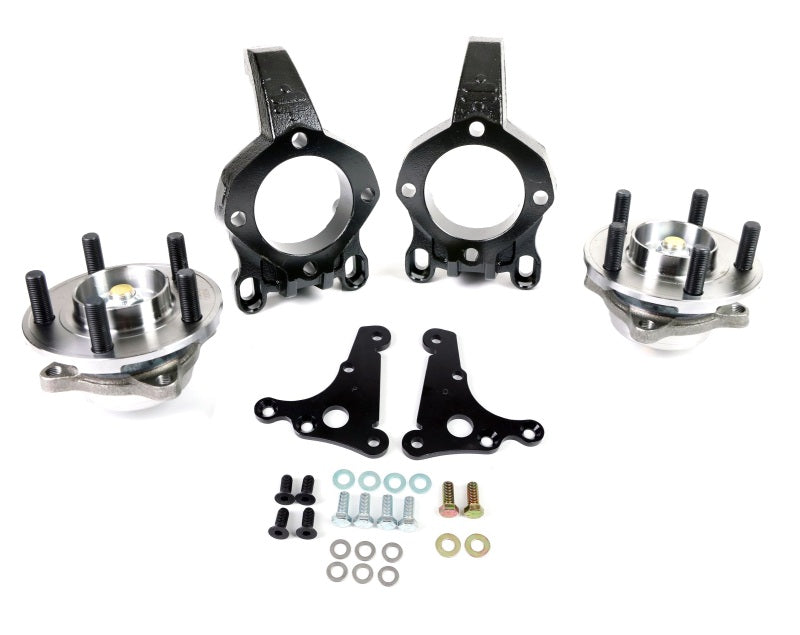 Ridetech 12099598 64-66 fits Ford Mustang TruTurn Front Suspension Package w/Hub Spindles