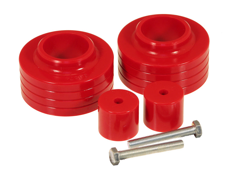 Prothane 1-1702 fits Jeep TJ 1in Lift Coil Spring Isolator - Red