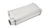 Vibrant 1129 Power Oval Muffler 5in x 9in x 15in - 2.5in inlet/outlet (Offset-O