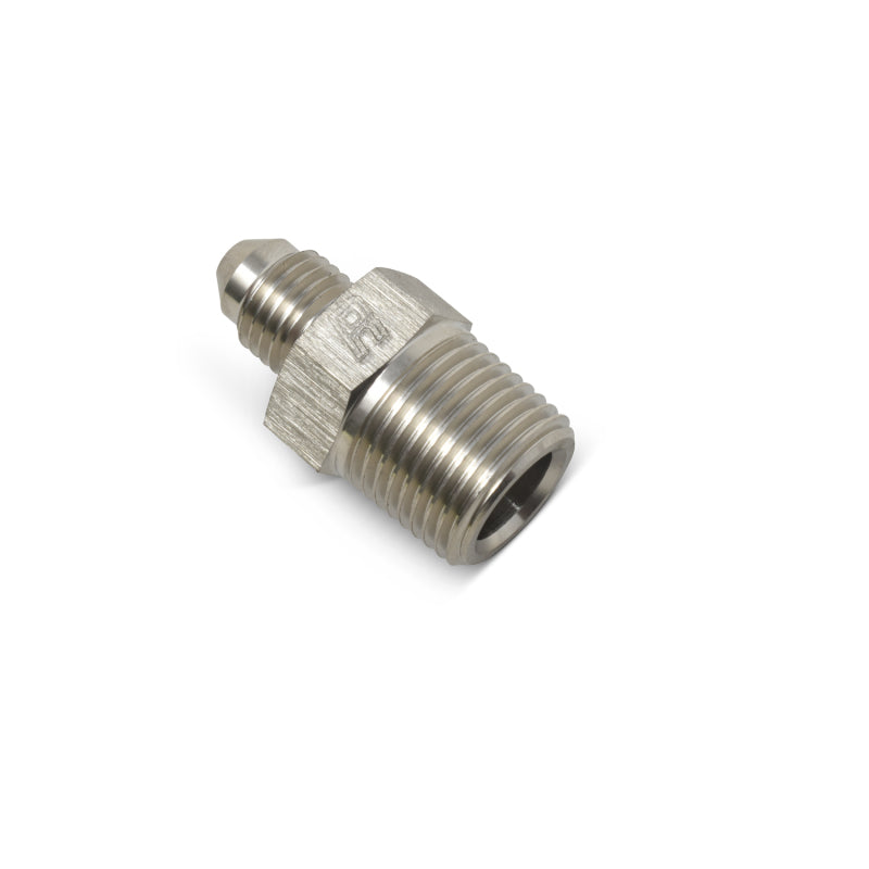 Russell 660421 Performance -4 AN to 1/8in NPT Straight Flare to Pipe (Endura)