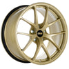 BBS RIA018GL RI-A 18x9.5 5x114.3 ET35 Gold Wheel -82mm PFS/Clip Required