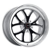 Weld  76HB8050J21A S76 RT-S 18x5 / 5x112 BP / 5.1in BS / -23 Offset Black Center
