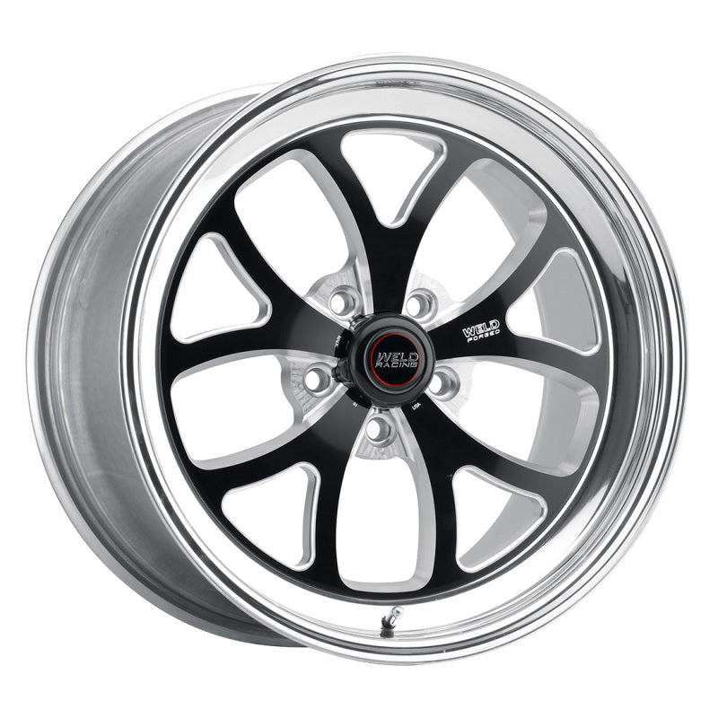 Weld  76HB8050W21A S76 18x5 / 5x115mm BP / 2.1in. BS Black Wheel (High Pad) - No
