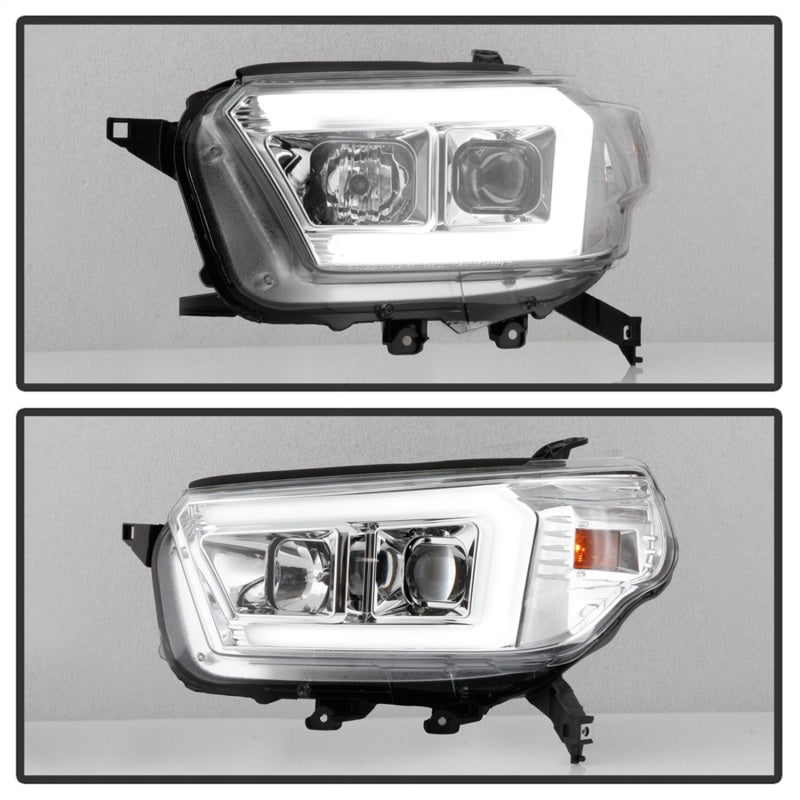 Spyder 5087461 Signature fits Toyota 10-13 4Runner Projector Headlights - Chrom