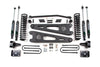 Zone Offroad ZONF28N 2011+ fits Ford Superduty 4in Radius Arm System - Gas w/Ove
