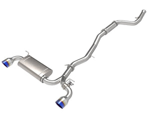 AFE 49-36050-L Takeda 2021 fits Toyota Supra 2.0L (t) 2.5in-3in 304 SS CB Exhau