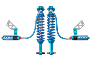 King Shocks 25001-392A 2021 fits Ford Bronco Front 2.5 Dia Remote Reservoir Shock w/Adjuster (Pair)