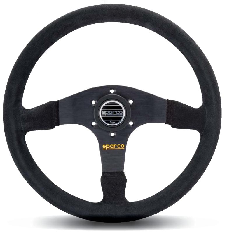 SPARCO 015R375PSN Sparco Steering Wheel 375 Suede Black
