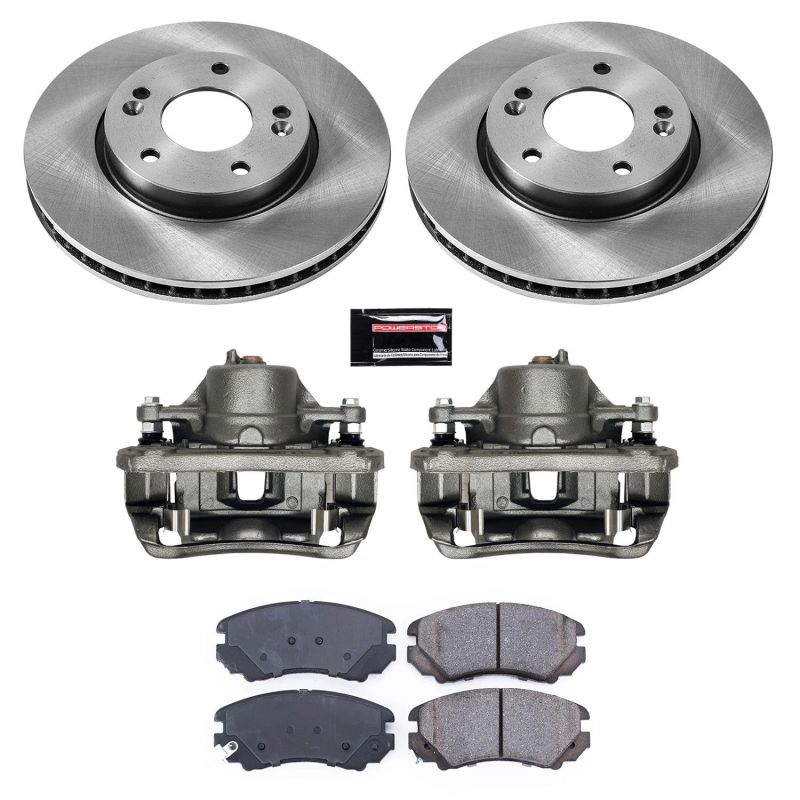 PowerStop KCOE5913 fits Kia 10-11 Soul Front Autospecialty Brake Kit w/Calipers