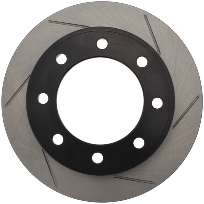 Stoptech 126.65086SR Power Slot 00-05 Ford Excursion / 01-04 F250 4WD Front Right Slotted Rotor