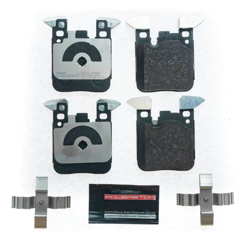 PowerStop ESP2134 fits BMW 15-20 M4 Euro-Stop ECE-R90 Rear Brake Pads