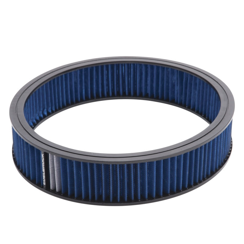 Edelbrock 43667 Air Cleaner Element Pro-Flo 3In Tall 14In Diameter Blue