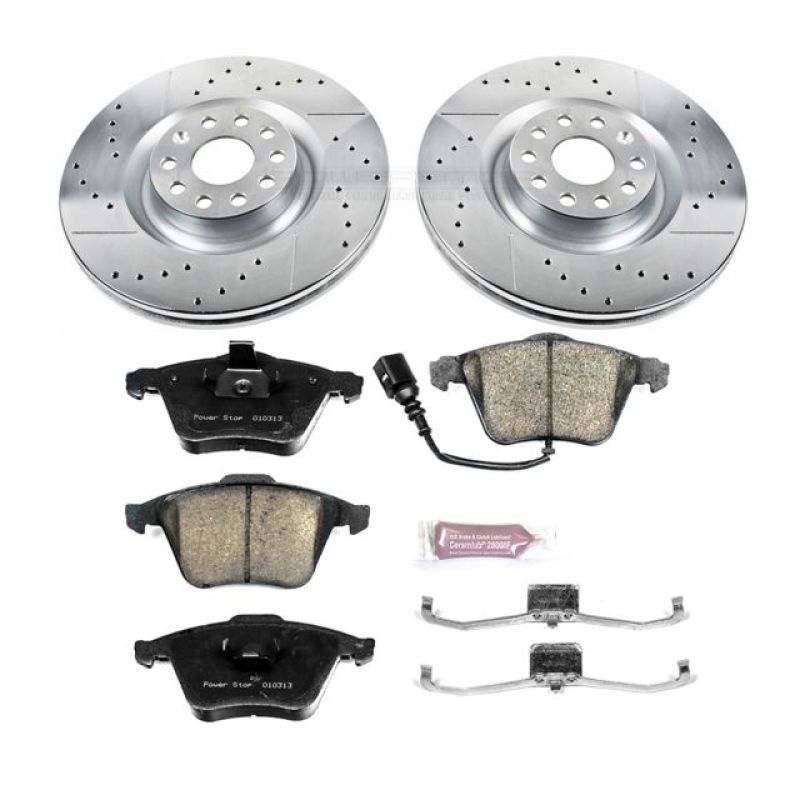 PowerStop K5425 fits Volkswagen 09-11 CC Front Z23 Evolution Sport Brake Kit
