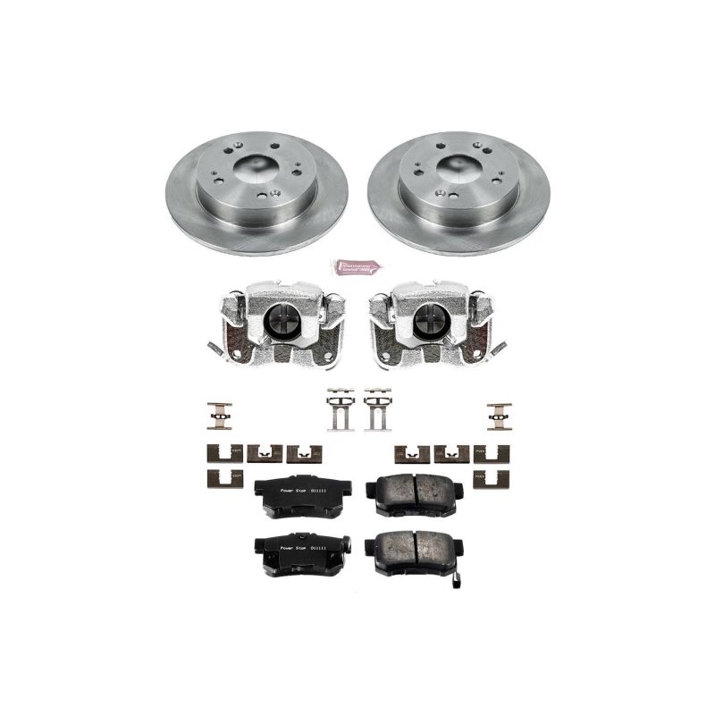 PowerStop KCOE1243 fits Acura 13-15 ILX Rear Autospecialty Brake Kit w/Calipers