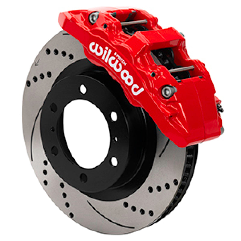 Wilwood 140-17511-DR fits 15-21 fits Toyota Tacoma Aero6-DM SRP Front Brake Kit