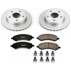 PowerStop fits Dodge 05-10 Dakota Front Z17 Evolution Geomet Coated Brake Kit