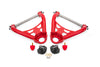 BMR AAU401R A-Body Non-Adj Upper A-Arms (Polyurethane) - Red