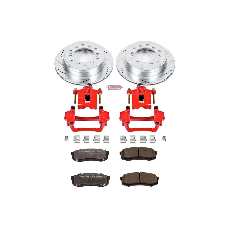 PowerStop KC5875 36 fits Lexus GX460 Rear Z36 Truck & Tow Brake Kit w/Calipers