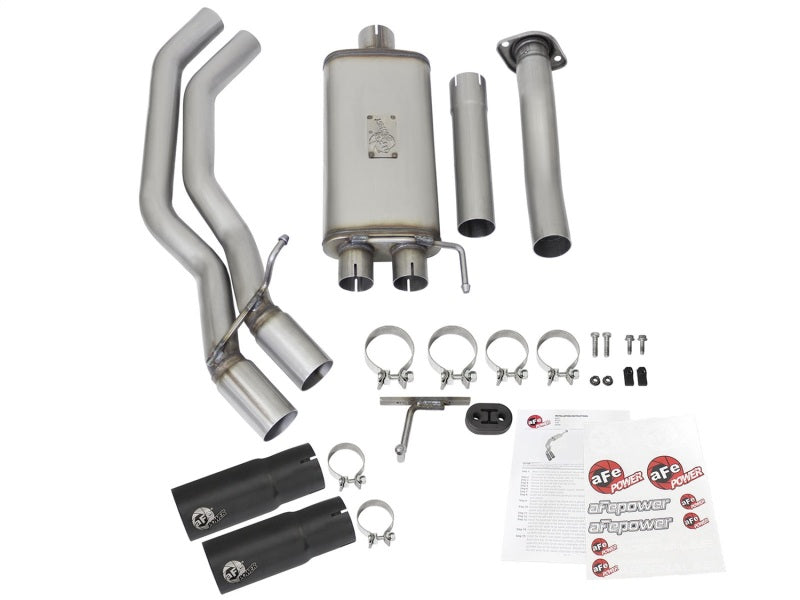 AFE 49-43081-B Exhausts 3in SS Cat-Back 15-16 fits Ford F-150 EcoBoost V6 2.7/3