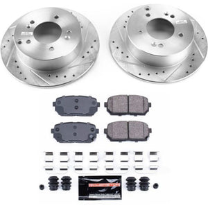 PowerStop K5853 fits Kia 07-10 Rondo Rear Z23 Evolution Sport Brake Kit