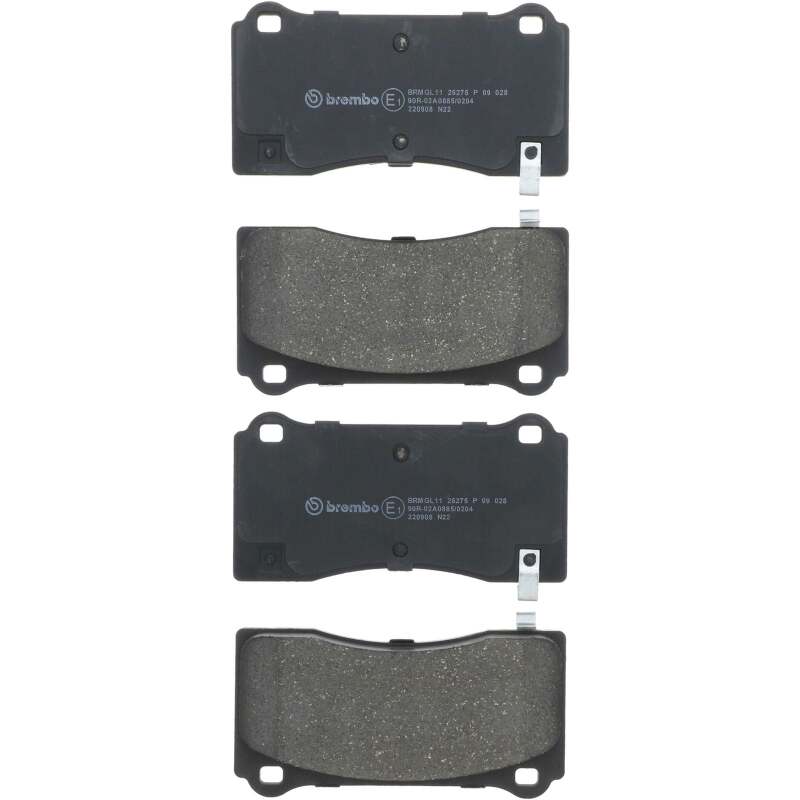 Brembo OE P09028 17-21 fits Tesla Model 3/2021 Model Y Brake Pad - Front