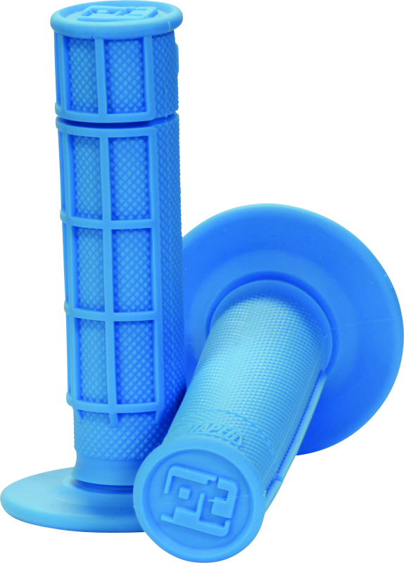 ProTaper 24038 1/2 Waffle Grips - Neon Blue