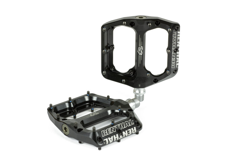 Renthal PD10001-001-01 fits Revo-F Flat Pedal - Black