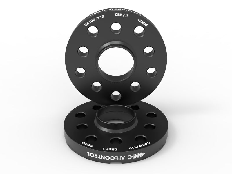 AFE 610-611003-B L Billet Aluminum Wheel Spacers 5x100/112 CB57.1 18mm - fits V