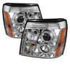 Spyder 5037930 fits Cadillac 02-06 Escalade Projector Halogen Model- LED Halo D