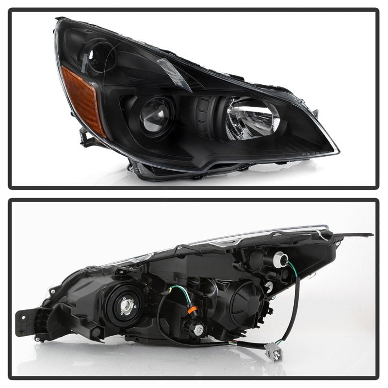 xTune 9042317 13-14 fits Subaru Legacy/Outback OEM Style Headlights-Black (HD-J