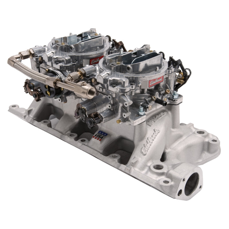 Edelbrock 2035 Dual Quad Kit RPM Air-Gap 289-302 fits Ford