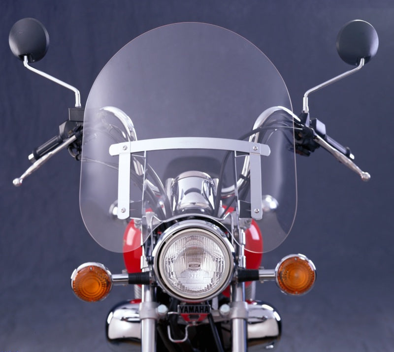 National Cycle NC125A Harley XL/FXR/D/17-25 Hon/07-24 Kaw Dakota 3 w/Low Turn Signals Windshield-Clr