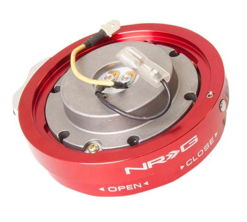 NRG SRK-400R Thin Quick Release - Red