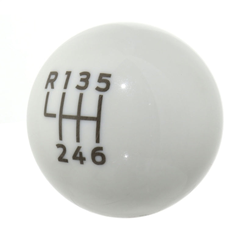 fits Ford 15-19 Racing M-7213-M8B fits Ford 15-19 Mustang EcoBoost / GT w/ 6-Speed Manual Transmission Bullitt White Shift Knob