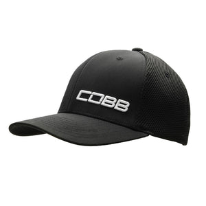 COBB CO-CAP-BLACK-ULTRA-S-M Tuning FlexFit Ultrafibre Airmesh Cobb Logo Cap - Small / Medium