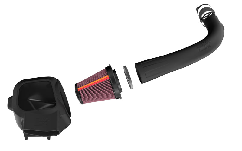K&N Engineering 50-2593 K&N 20-22 fits Ford F250/F350 V8 6.2L NextGen Cold Air Intake